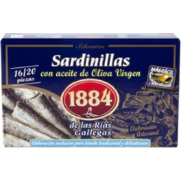 Sardinilolas 16/20 en aceite virgen extra 1884
